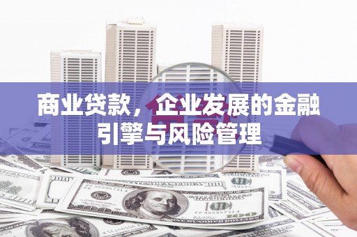 淄博商业贷款，企业发展的金融引擎与风险管理