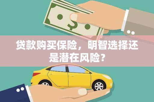 淄博贷款购买保险，明智选择还是潜在风险？
