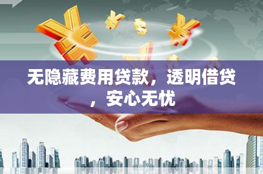 淄博无隐藏费用贷款，透明借贷，安心无忧