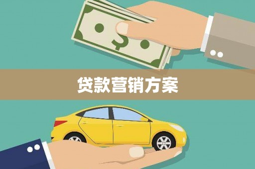 淄博贷款营销方案