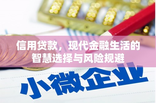 淄博信用贷款，现代金融生活的智慧选择与风险规避