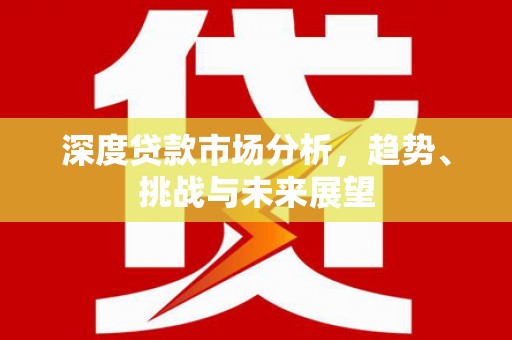 淄博深度贷款市场分析，趋势、挑战与未来展望
