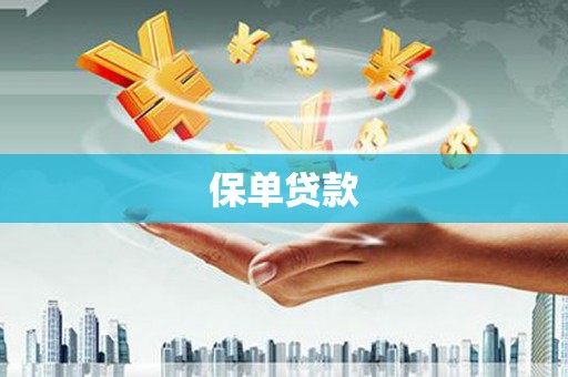 淄博保单贷款