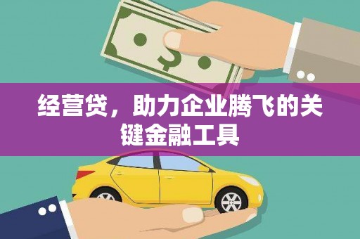 淄博经营贷，助力企业腾飞的关键金融工具