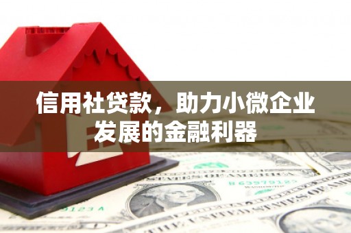淄博信用社贷款，助力小微企业发展的金融利器