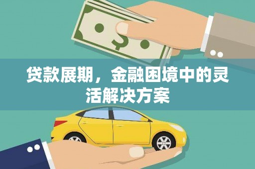 淄博贷款展期，金融困境中的灵活解决方案