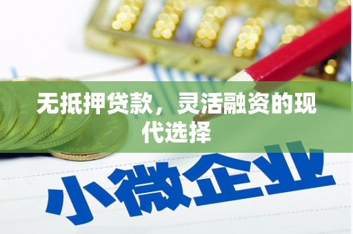 淄博无抵押贷款，灵活融资的现代选择