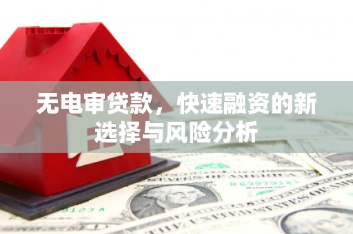 淄博无电审贷款，快速融资的新选择与风险分析