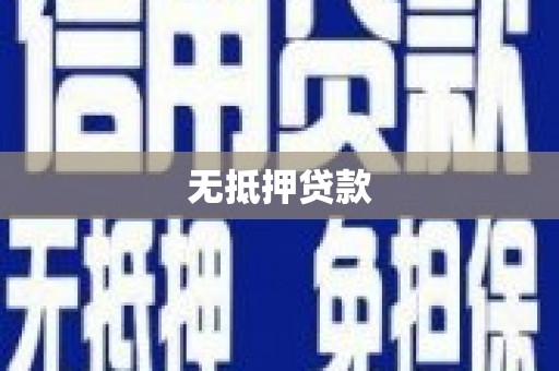 淄博无抵押贷款