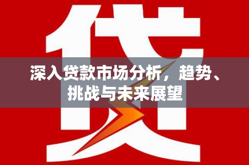 淄博深入贷款市场分析，趋势、挑战与未来展望