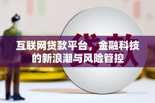 淄博互联网贷款平台，金融科技的新浪潮与风险管控