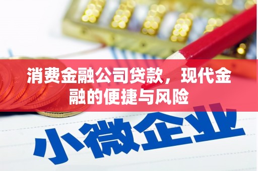 淄博消费金融公司贷款，现代金融的便捷与风险