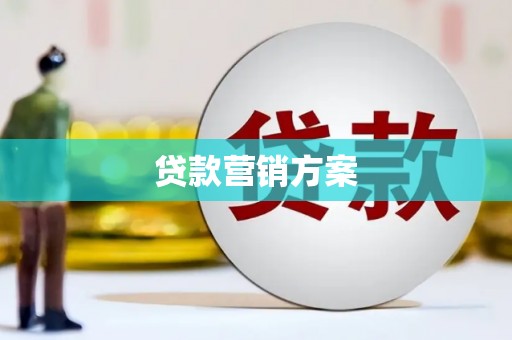 淄博贷款营销方案