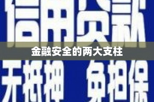 淄博金融安全的两大支柱