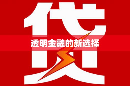 淄博透明金融的新选择